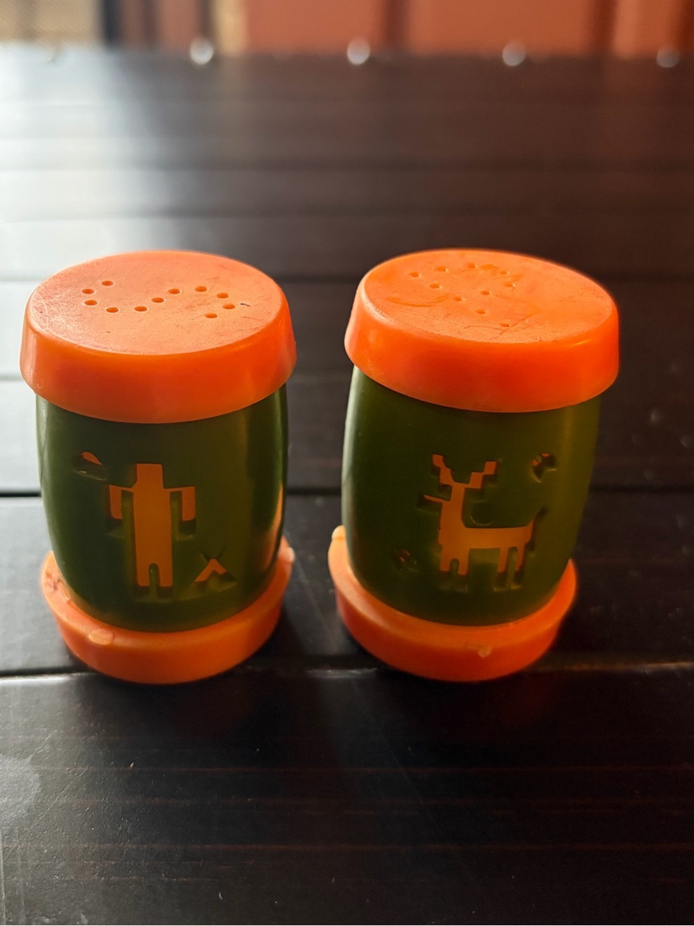 Orange and Green Animal & Figure Toy Shakers – Playtime Set